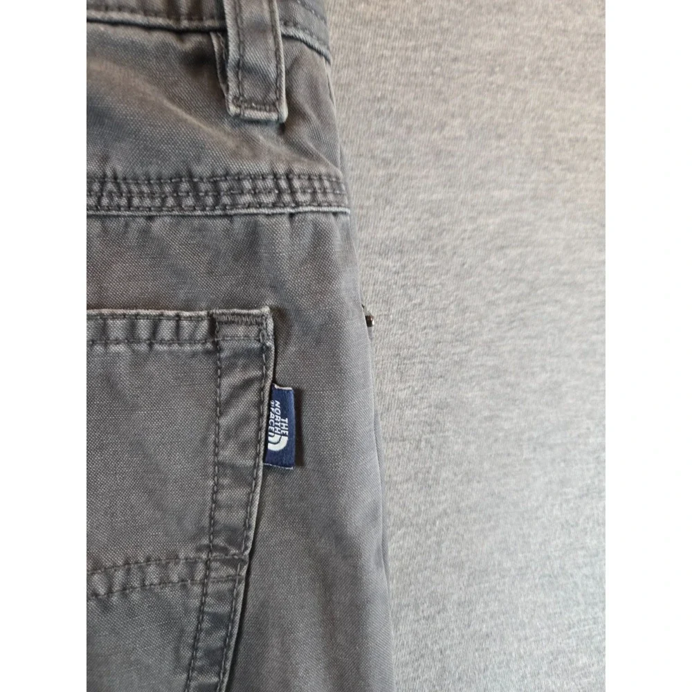 The North‎ Face 4 Pocket Canvas Jeans Mens 32 X 30 Gray Outdoor Hiking Gorpcore